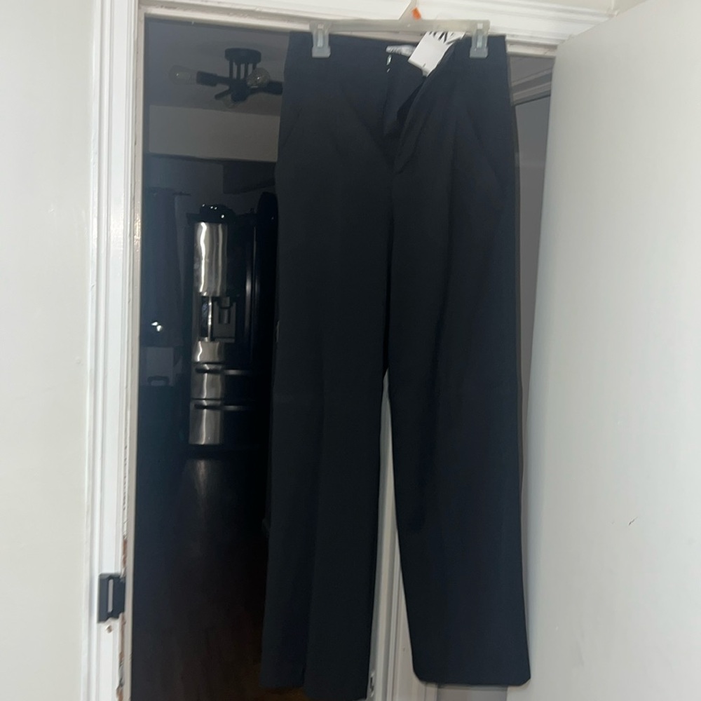 ZARA High waist black trousers NWT